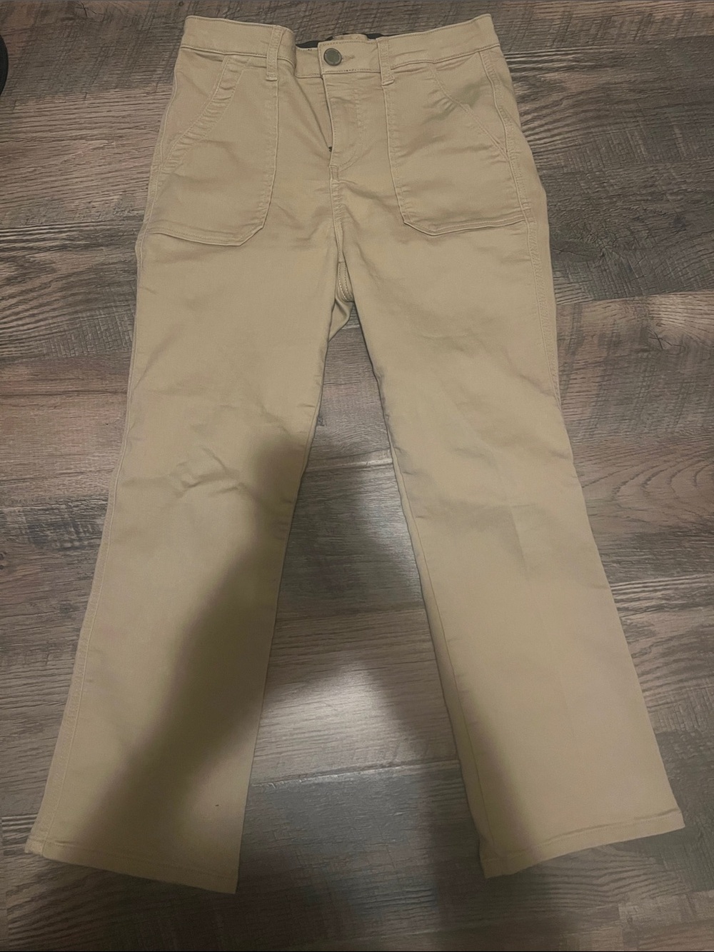 Democracy Women's Straight-Leg Jeans — Khaki